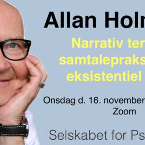Allan Holmgren: Narrativ Samtaleterapi