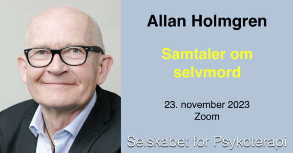 Samtaler om selvmord v. Allan Holmgren