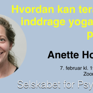 Hvordan kan terapeuter inddrage yoga i deres praksis? ved Anette Holmgren